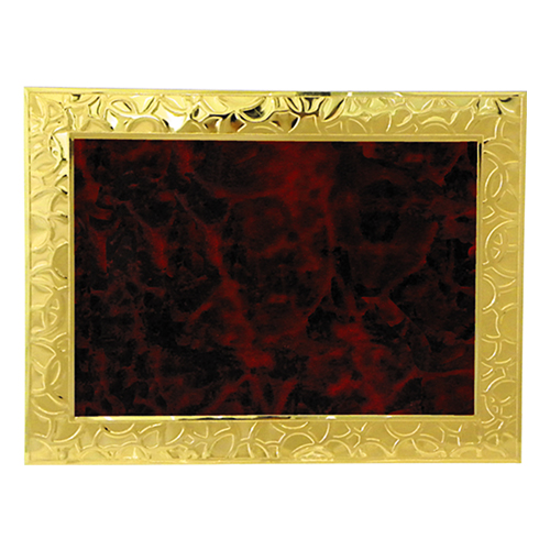 [AP17] Placa AP17 - Dorado Rojo -[AP17ORO]b
