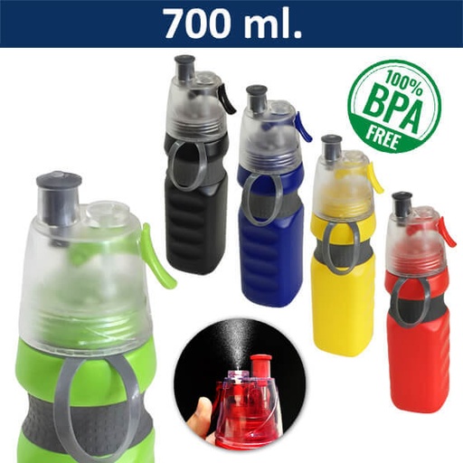 [M22] Botella Plástica Con Rociador -[M22]b