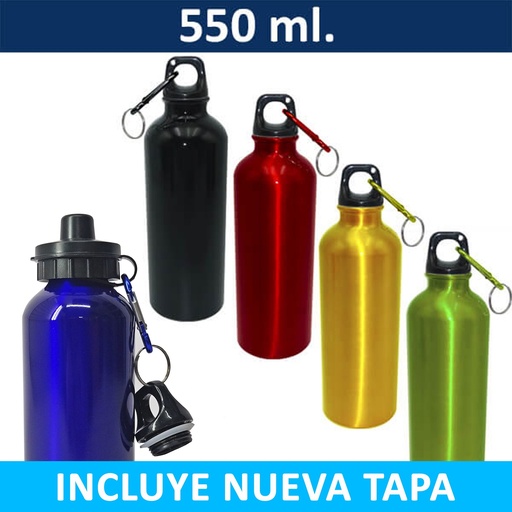 Botella Deportiva Aluminio -[M51]b