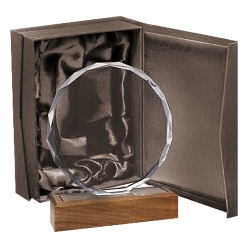 [BLAS51] Galvano Cristal con Base de Madera BLAS 51