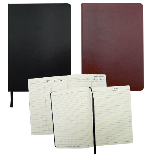 [N44] Libreta Agenda Símil Cuero -[N44]b