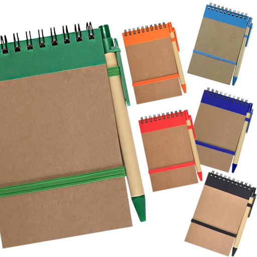 [N36] Libreta Ecológica con bolígrafo -[N36]b
