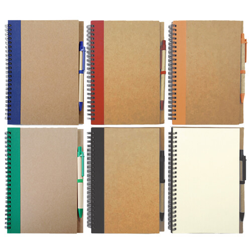 [N37] Libreta Ecológica con bolígrafo -[N37]b