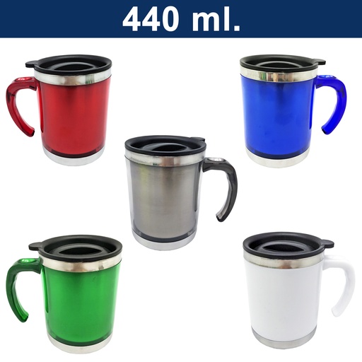 [M16] Mug Térmico Acero Inoxidable PVC -[M16]b