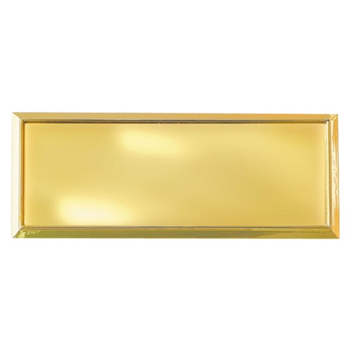 [Placa Aluminio Dorada] Placa Aluminio Dorada