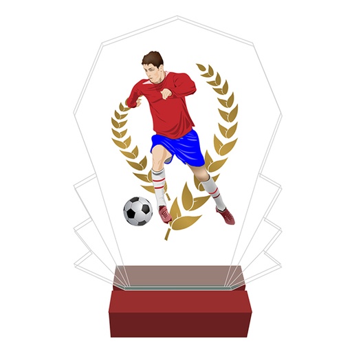 [TROFEO ACRÍLICO ABANICO] Trofeo Acrílico Abanico