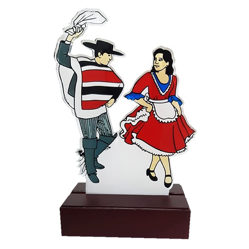[Trofeo Cueca Acrílico Color] Trofeo Cueca Acrílico Color