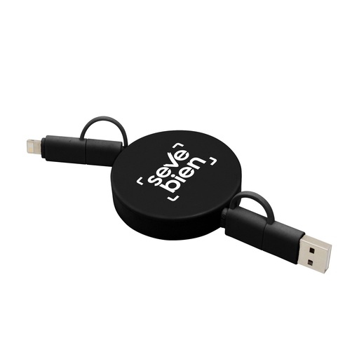 [EC774] Cable Retráctil De Carga "Faster" -[EC774]c