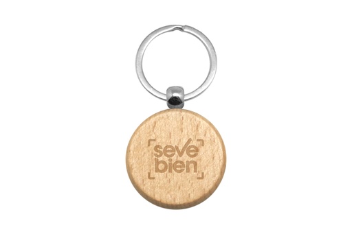[T552] Llavero De Madera "Rubí" -[T552]c