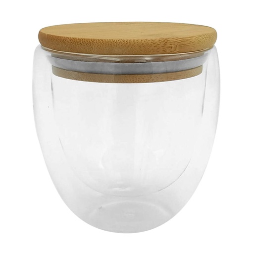 [T599] Taza Doble Vidrio ¨Colombia¨ -[T599]c