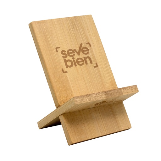 [T629] Soporte De Escritorio Para Celular "Bamboffice" -[T629]c