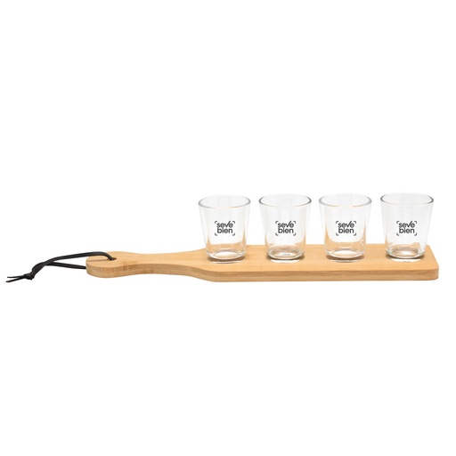 [T631] Set De Vasos Tequileros "Toc Toc" -[T631]c