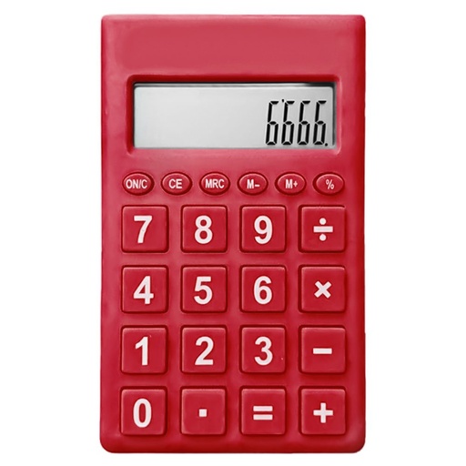 [601054394] Calculadora Fashion Rojo -[T74]b