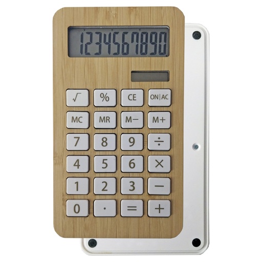 [601054395] Calculadora Solar 10 dígitos Bamboo -[T75]b