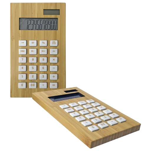 [601054396] Calculadora Solar 12 dígitos Bamboo -[T76]b