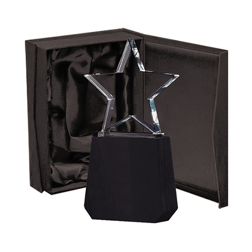 [591087270] Galvano Cristal con Base de Madera BLAS 27