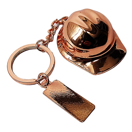[601055376] Llavero Casco Minero Encobrizado -[K50]b