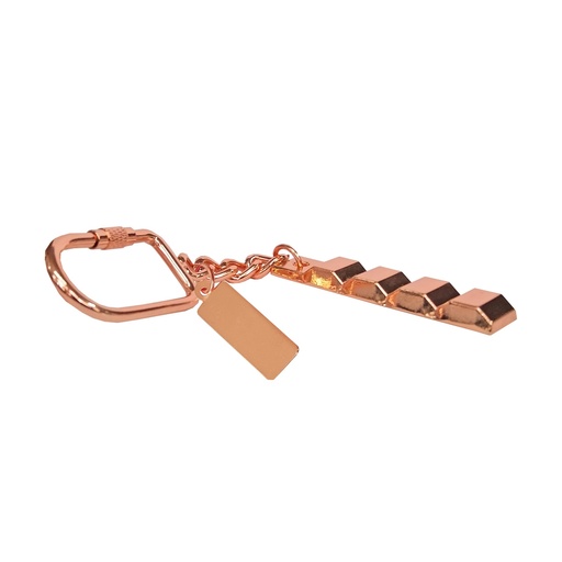 [601055382] Llavero Lingote Cobre -[K51]b