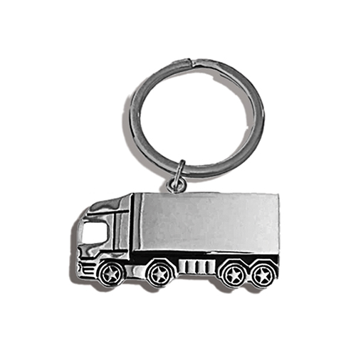 [601055407] Llavero metálico Camión de carga -[K65]b