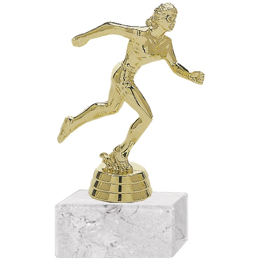 [591094070] Trofeo Plástico Atletismo Femenino Grande