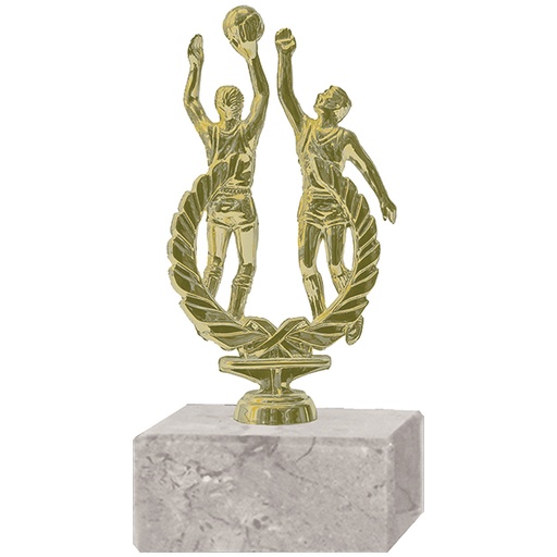 [591094061] Trofeo Plástico Básquetol Masculino 2 Jugadores