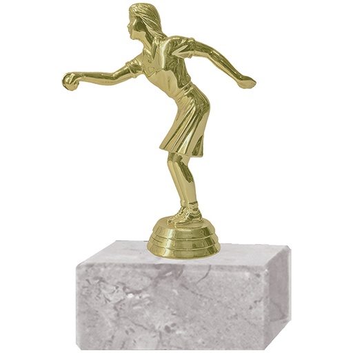 [591094125] Trofeo Plástico Bocha Femenino