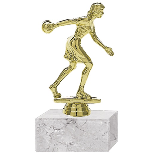 [591094038] Trofeo Plástico Bochas Femenino