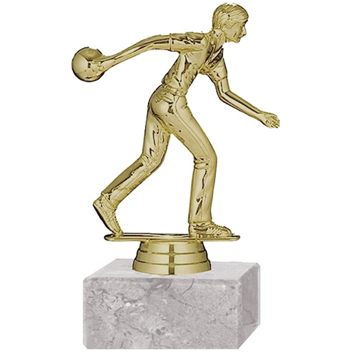[591094112] Trofeo Plástico Bowling Masculino Grande