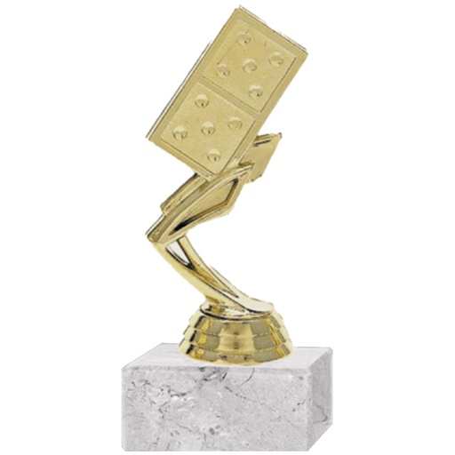 [591094056] Trofeo Plástico Domino