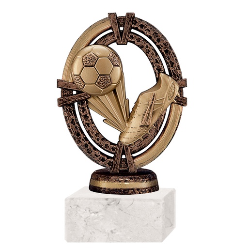 [591094149] Trofeo plástico FR Botín Balón Color