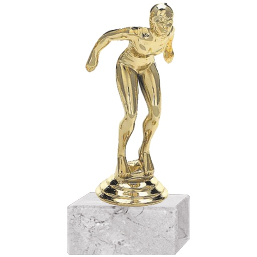 [591094041] Trofeo Plástico Natación Femenino