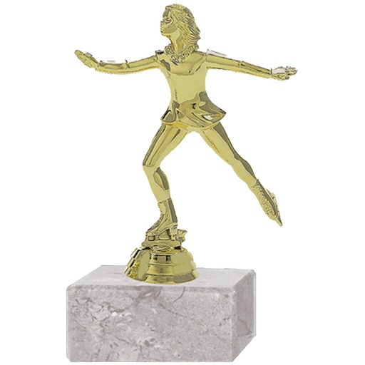 [591094062] Trofeo Plástico Patin Rueda Artistico Femenino