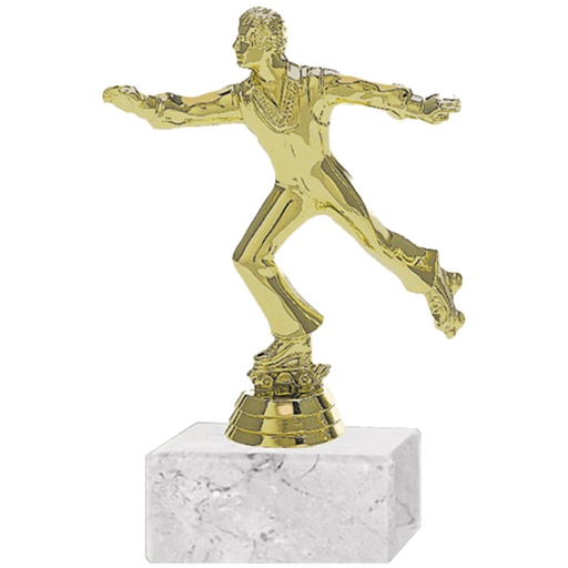 [591094063] Trofeo Plástico Patín Rueda Artístico Masculino