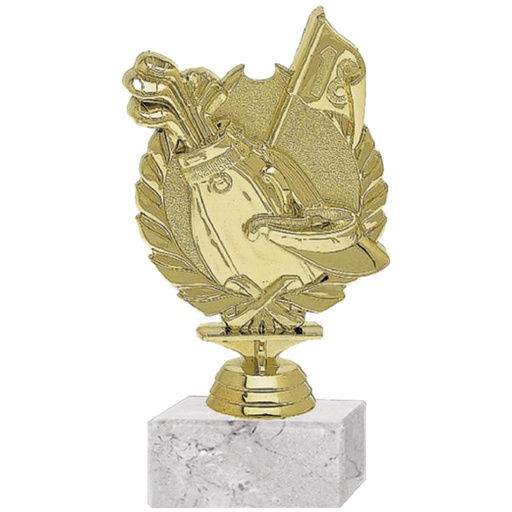 [591094023] Trofeo Plástico Golf Diseño