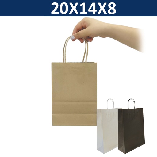 Bolsa Papel Kraft BP08 -[BP8]b