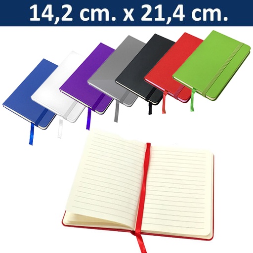 Cuaderno - Libreta Tapa Simil Cuero Pu Moleskine -[N34]b