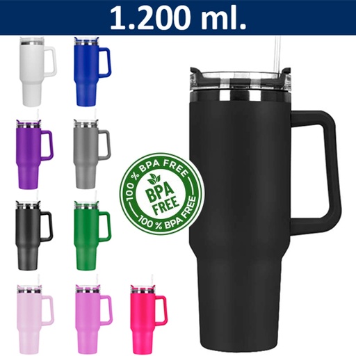 [M43] Mug Tazón Acero Inoxidable Térmico -[M43]b