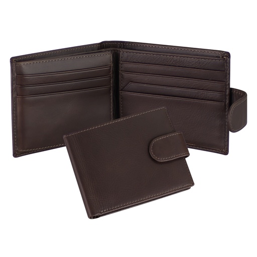 [B32] Deluxe Billetera De Cuero -[B32]d