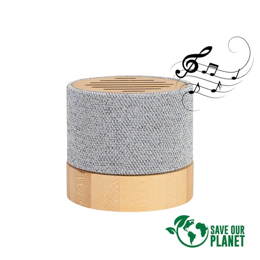 [B96] Parlante ALav oz De Bamboo Y Tela Rpet "True" -[B96]d