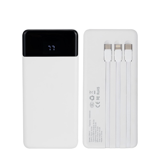 [C58] Deluxe Cargador Power-Bank 10.000  mAh -[C58]d