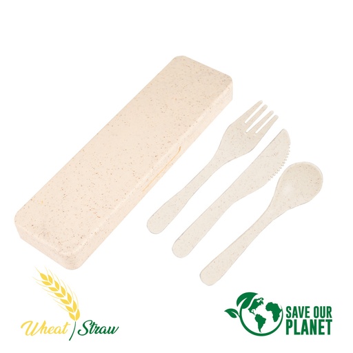 [E126] Set De 3 Cubiertos Ecológico -[E126]d