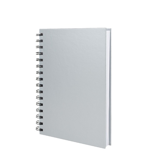 [N59] Cuaderno Matemáticas Tapa Dura Plateada. -[N59]d
