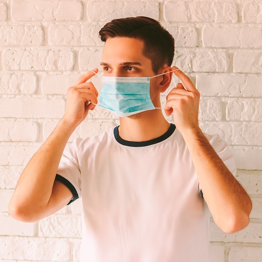 [R101] Caja De 50 Mascarillas 3 Capas No-Médica / B.F.E. 95% -[R101]d