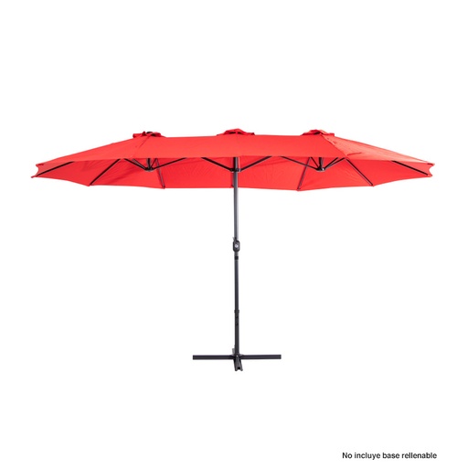 [P11] Quitasol Ovalado "Twins" 4.55x2.7m -[P11]d