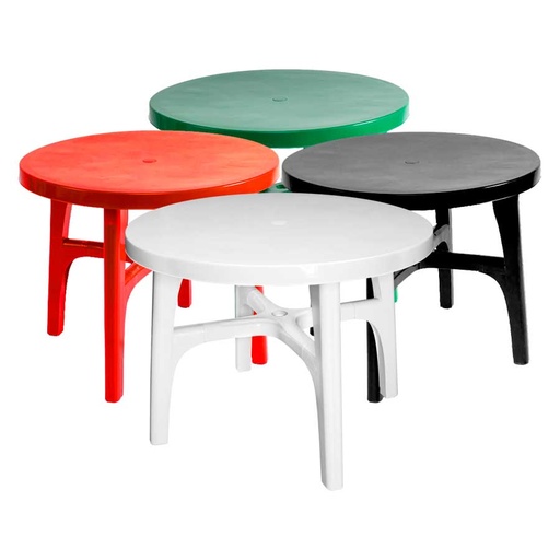 [S51] Mesa Plástica Redonda -[S51]d