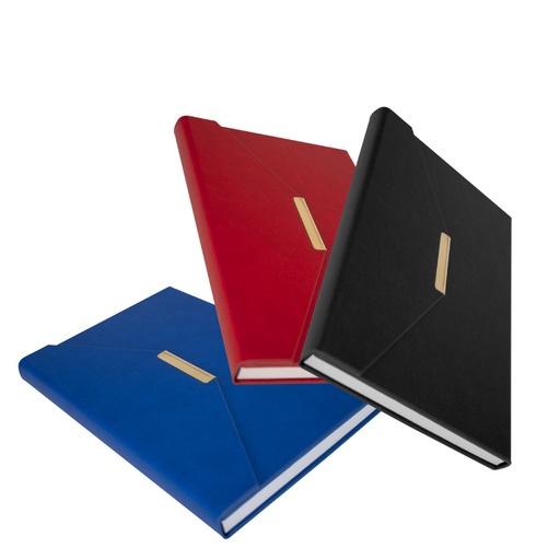 [N98] Deluxe Cuaderno  De PU-Eco-Cuero Con Cierre Imantado "Envelope" -[N98]d