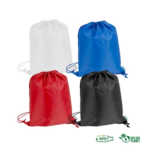 [R30] Mochila Tipo Morral-en-Tela Rpet -[R30]d