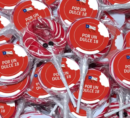 Paletas Dulces de Fiestas Patrias -[DUL18]