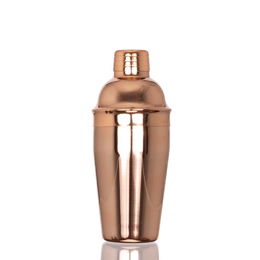 Coctelera Metálica Encobrizada "COPPER" 500CC -[M67]d