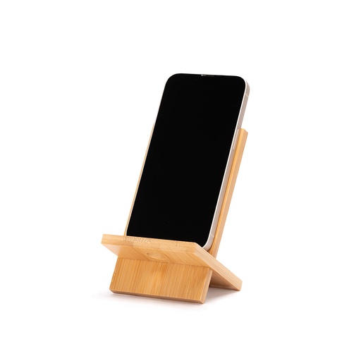 Base Soporte Bamboo "YANGTZE" Para Tablet Y Celular -[B87]d